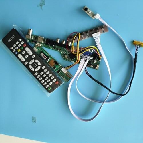 For B141EW04 V5 VGA AV TV New USB Module 30pin Driver Board HDMI Digital Signal 1 lamps 14.1" Controller 1280X800