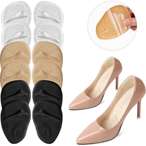 Gel Forefoot Ball Insoles for Women Anti-slip Cushions Shoe inserts Pads Foot Pain Relief Soft Metatarsal Pads Foot protector