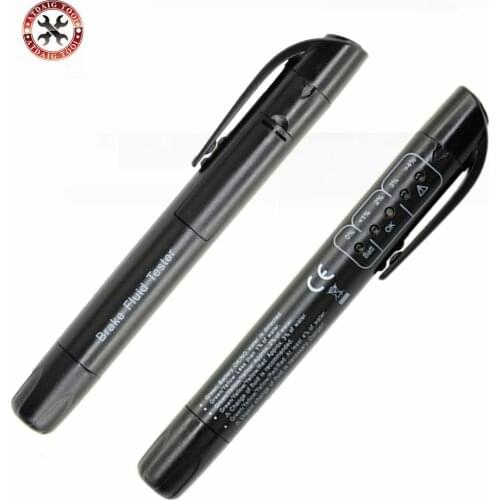 Hot!!!Brake Fluid Tester 5 LED Car Vehicle Auto Automotive Testing Tool for DOT3/DOT4 Free Shipping