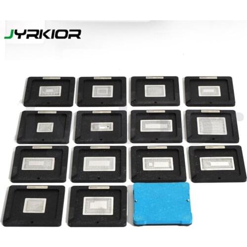 DS-201A BGA Reballing Stencil Soldering Tool Kit For Macbook Air/Pro Macbook A1534/A2159 IC Chip Planting Tin Template Fixture