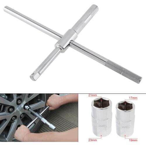 Car Tire Cross Wrench Labor Saving Extension Disassembly Tire Repair Wrench Tire Replacement Tool