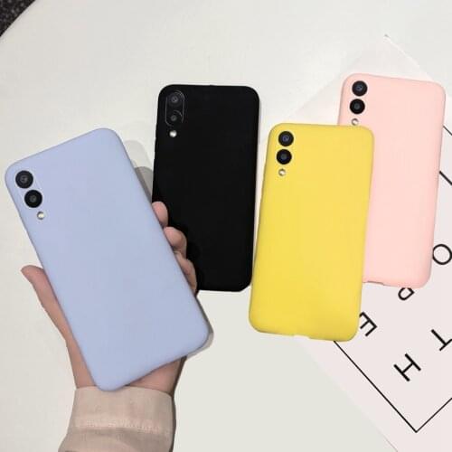 Soft Silica Gel Back Cover For Samsung Galaxy A02 M02 Case Matte Slim Capas For Samsung Galaxy A02S M01 A01 Core Samsung A01