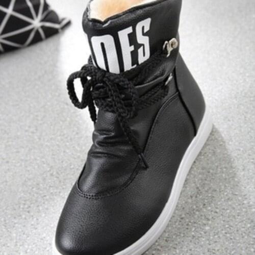 2020 new woman style high top cotton shoes trend student board shoes casual breathable warm womens shoes