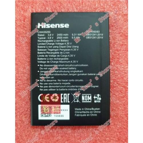 Original battery LIW435250 LPW38300H LIW38200J For Hisense H30 Lite U3 KS964 Hisense U962 2019 Hisense u964 battery