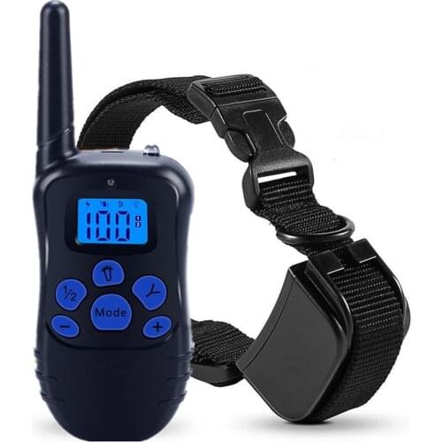 Rechargeable and Rainproof Remote Dog Shock Collar with Beep, Vibra and Shock Electronic Collar