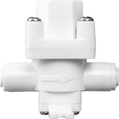 RO Water Pressure Relief Valve Water Pressure Reducing Regulator 1/4" 3/8" OD Hose Quick Connection RO Reverse Osmosis System