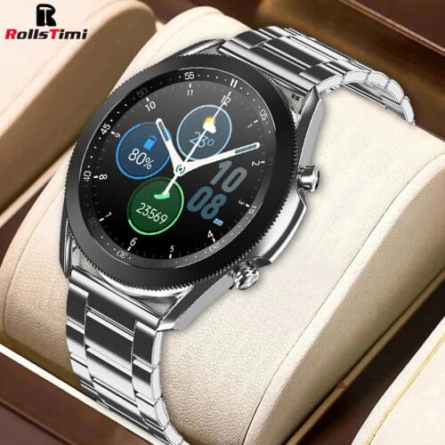 Rollstimi Smart Watch Men Women IP67 Waterproof Bluetooth call Sleep Monitor Fitness Heart Rate Tracker SmartWatch Android IOS