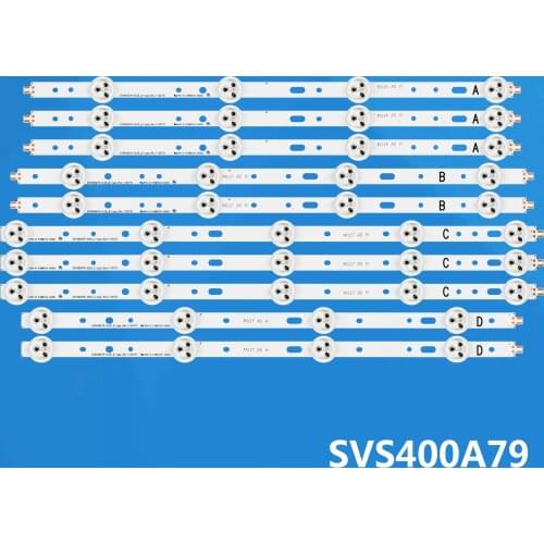 LED backlight bar for SVS400A73 SVS400A79 4LED A B D 5LED C type 40D1333B 40L1333B 40PFL3208T LTA400HM23