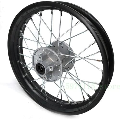 1.85 -14inch Rear Steel Rims Brake A Style Disc Plate Wheel Rims Hub For CRF50 APOLLO 110 Kayo Chinese Dirt Pit Bike