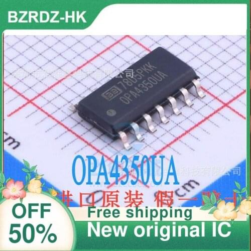 2-10PCS/lot OPA4350UA New original IC