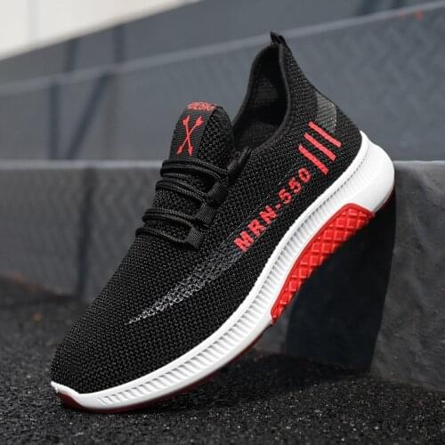 Hot Sale Running Shoes Comfortable Light Casual Mens Sneaker Breathable Non-slip Wear-resistant Outdoor Walking Men Sport Shoes