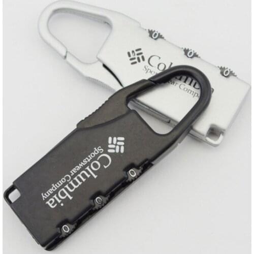 Free Shipping 6pcs/lot Password Mini Luggage Number Lock Padlock Luggage Lock for Zipper Bag Backpack Handbag Drawer