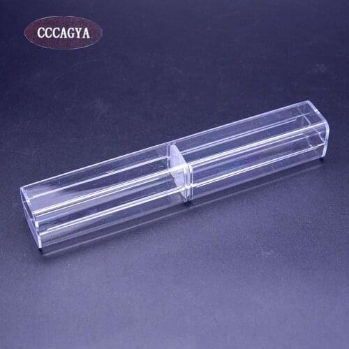 CCCAGYA E002 Rectangular acrylic pencil Box size 15.5cm*2.5cm Learn office school stationery Jewelry gift box Bags Pencil Cases