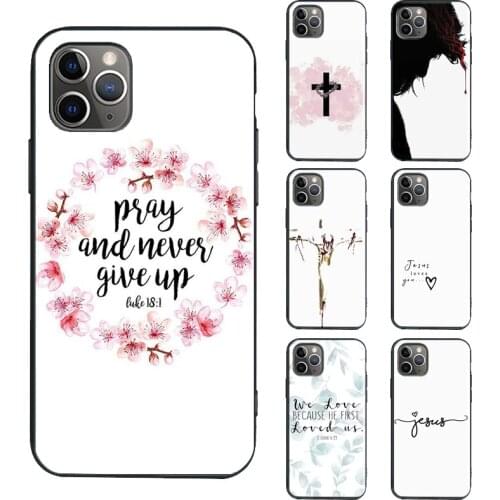Christian Jesus Gods Love Case For iPhone 12 mini 11 Pro Max 6S 7 8 Plus X XR XS Max SE 2020 TPU Cover Coque
