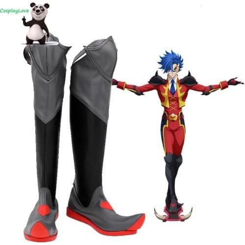CosplayLove SK8 the Infinity SK∞ Shindo Ainosuke Black Cosplay Shoes Newest Custom Made Long Boots For Girl Boy