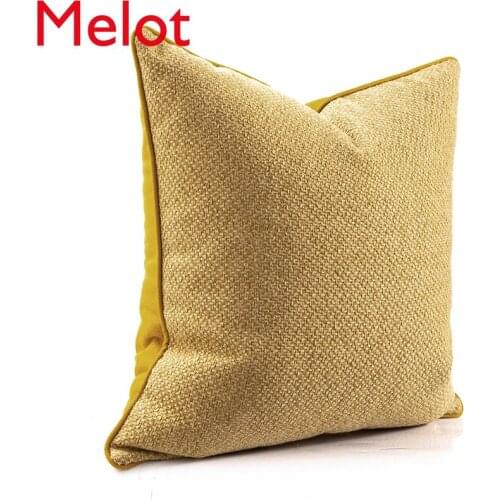 Sofa Cushion Living Room Nordic Modern Minimalist Rectangular Set Back Cushion Bedside Cushion Family Gorgeous and Exquisite