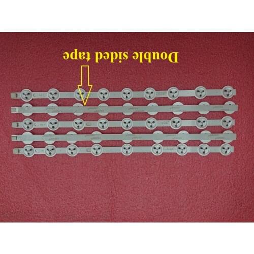 New 20set=100 PCS LED backlight strip For 40" NDV REV1. 0 ABC 39PF3025D 40L1333DB VES390UNDC-01 VES400UNDC-01 VES400UNDS-02 03