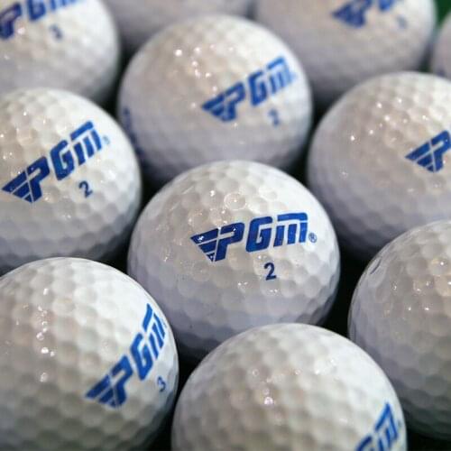 PGM Golf Two Piece Ball 4pcs Sports golf oubled balls pelotas White High Quality Indoor Outdoor Practice Training Aid Golf Ball
