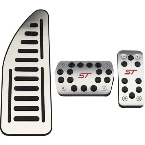 Daefar Car Clutch Gas Brake Pedal Set Pads Covers for Ford Mondeo Fusion MK3 2009 - 2019 Pdals Auto Accessories