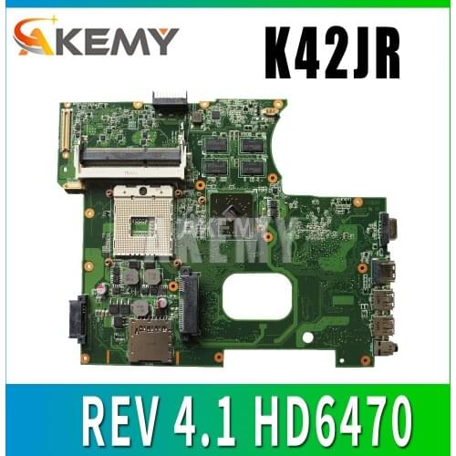 NEW!!!USB board+K42JR REV 4.1 HD6470 512M For ASUS X42J K42J K42JR K42JZ K42JB K42JY K42JE laptop Motherboard mainboard DDR3