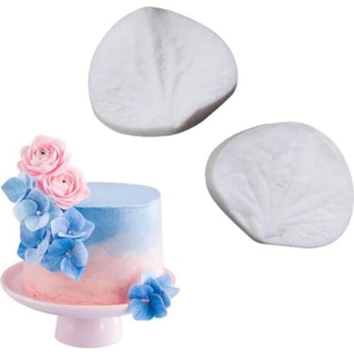 Hydrangea Silicone Molds Fondant Cakes Decorating Tools Silicone Moulds Sugarcraft Chocolate Baking Tools Cakes Gumpaste Form