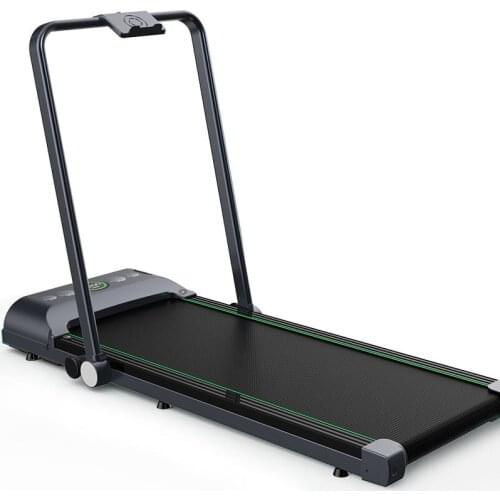 Folding Electric Treadmill 6 Km/h Smart Handheld Remote Control Treadmill With Armrests