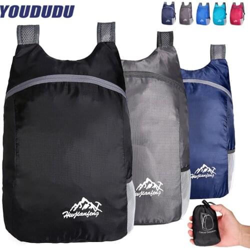 Ultralight Folding Backpack,Outdoor Lightweight Waterproof Hiking Bag, Trekking Travel Backpack, Portable Climbing Bags