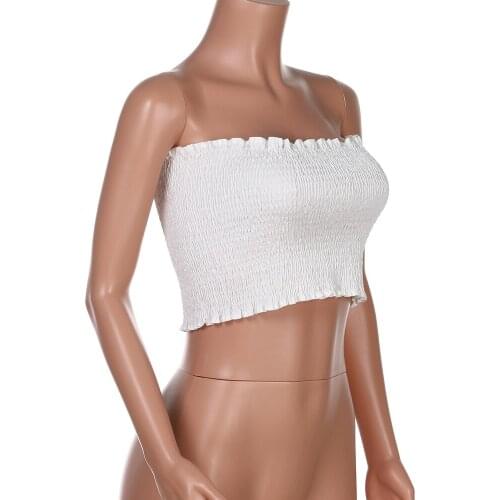 Seamless Strapless Top for Women Tube Tops Breast Wrap Fashion Sexy Fashion Chest Bandeau Female Chest Boob Underwear Bras Wrap