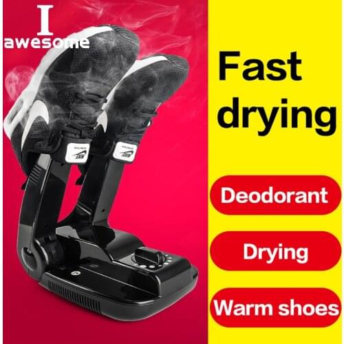 Bake Shoe Device Fast Drying Machine 220V Ozone Sterilizer Folding Electric Shoes Dryer Warm Boots Gloves Deodorant Heater