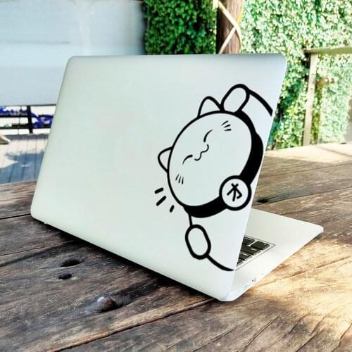 Cute Lucky Cat Laptop Sticker for MacBook Pro 16" Air Retina 11 12 13 15 inch Mac Book iPad Skin Vinyl 14" Anime Notebook Decal