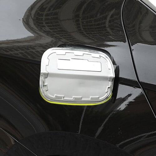 Lsrtw2017 Stainless Steel Car Fuel Tank Cap Panel for Skoda Superb 2015 2016 2017 2018 2019 2020 Interior Mouldings Accessories