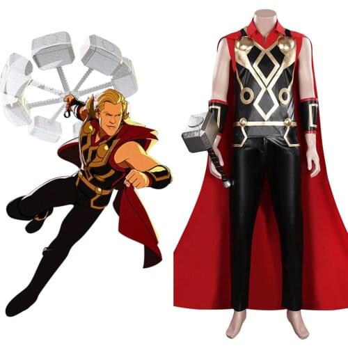 What If - Thor Cosplay Costume Outfits Halloween Carnival Suit