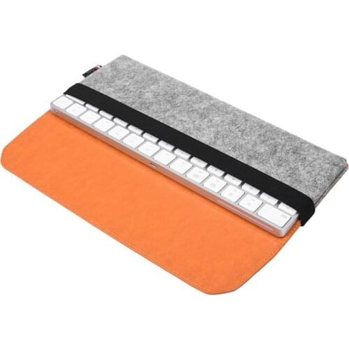Protective Storage Case Shell Bag For Magic Trackpad Felt Pouch Soft Sleeve For Magic Keyboard