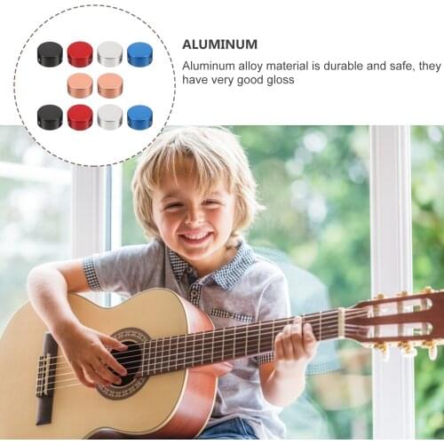 10Pcs Barefoot Pedal Buttons Guitar Effects Pedal Protection Cap Guitar Supplies