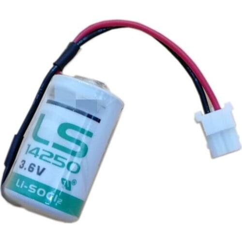 2PCS Original 3.6V LS14250 LS 14250 3.6V 1/2 AA 1/2AA Lithium Battery For PLC Dry Primary battery With Plug TL-5902 TL-2150