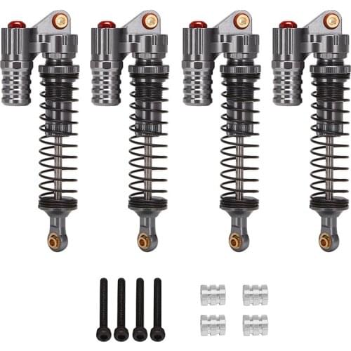 4Pcs 100Mm Metal Shock Absorber Bearing Suitable For 1/10 Axial SCX10 II D90 RC Crawler Accessories