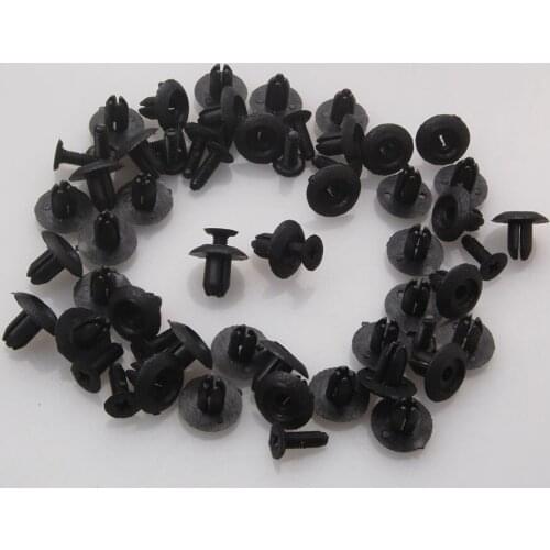 50pcs Front Bumper Push-Type Clip Fastener Retainer 9046705063C For Toyota Corolla 2009-2012 Car Clips