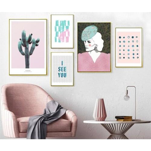 Abstract Impression Figure Geometry Art Home Decor Nordic Canvas Poster Living Room Wall Print Minimalist Picture Retro Paintin