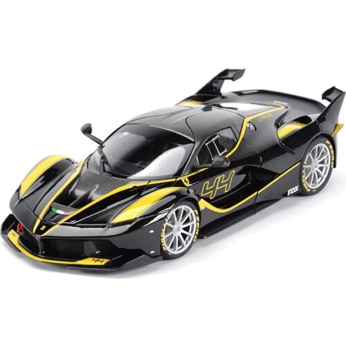 Bburago 1:18 FXX K Refined Version Sports Car Static Simulation Die Cast Vehicles Collectible Model Car Toys