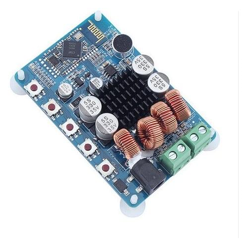 50W + 50W 4.0 TPA3116 Wireless Bluetooth Microphone Audio Receiver Amplifier Board Free Shipping