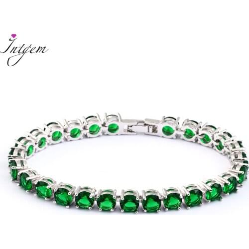 S925 Sterling Silver Bracelet Cubic Zirconia Tennis Bracelet Stone Size 3mm 4mm 5mm 6mm Party Anniversary Engagement Birthday