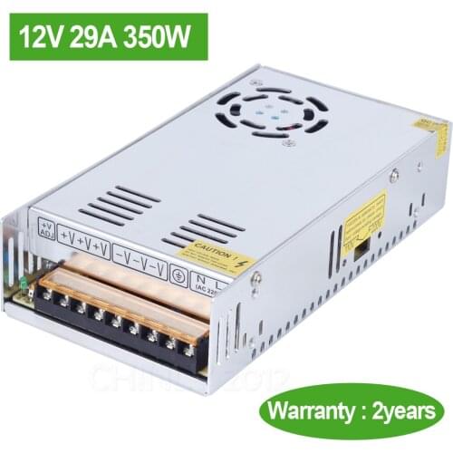 DC 12V 29A 350W AC 110V/220V input LED Switch Power Supply Driver transformer for LED Strip LED Module LED Lights