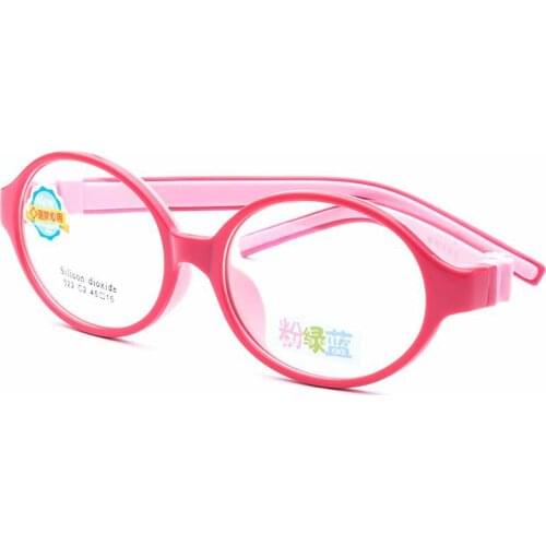 Childrens Eyeglasses Frame Fashion Can Be Matched with Myopic Students'eyeglasses Frame All-silica Frame Eyeglasses