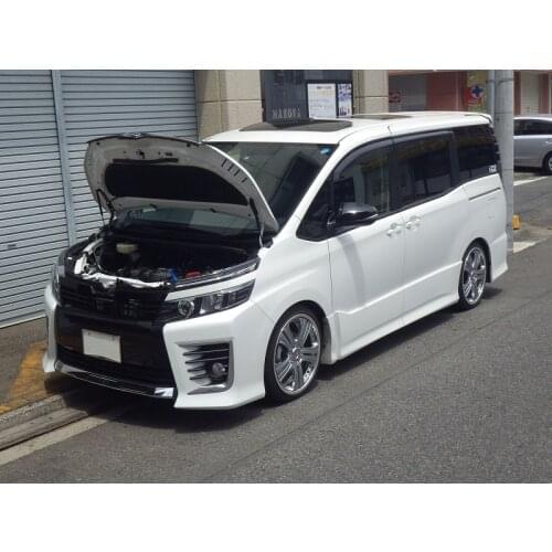 For 2014-2020 Toyota VOXY ZRR80 Mini Van Front Hood Bonnet Modify Gas Struts Carbon Fiber Spring Damper Lift Support Absorber