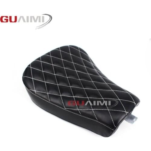 Motorcycle Leather Driver Solo Seat Cushions Accessories For Harley Sportster 883 1200 Iron XL1200X XL1200V 2010 - 16 2017 2018