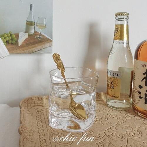 Cute Glass Cup Breakfast Water Wedding Korean Kitchen Dining Bar Glassware For Drinking Shot Glass Verres Pour Boire Bar Glasses