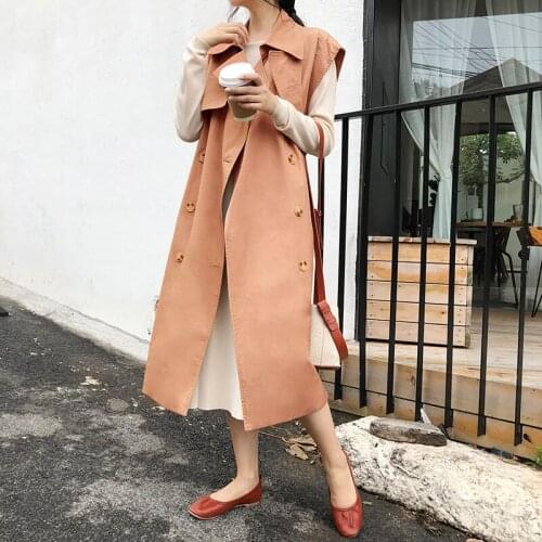 Mooirue Winter Elegant Women Long blazers Notched Collar Woman Cardigan Suit Jackets Female Casual Coats Ladies Outerwear 2019 9