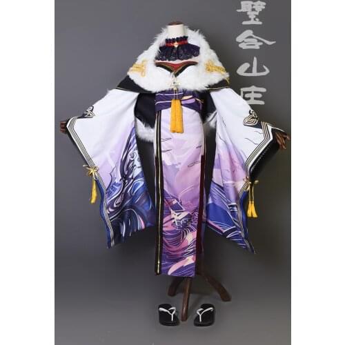 VTuber Hololive Houshou Marine Captain Kimono Dress Uniform Cosplay Costume Halloween Party Outfit For Women Girls Custom Made