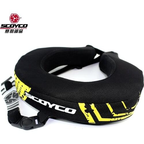 SCOYCO MOTORCYCLE NECK PROTECTOR N02B Racing Sport PROTECTIVE GEAR LONG-DISTANCE Motocross Gear MX