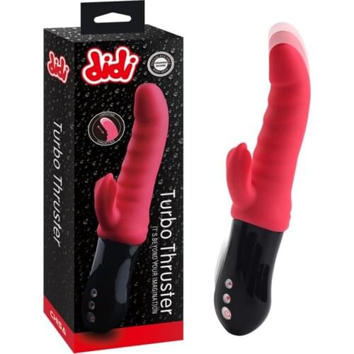 Powerful Thruster 10 Frequency Vibration Bullet 7 Speed Thrusting Stimulation Wand Durable Motors Vibrators G-Spot Masturbator